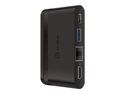 ALOGIC Travel Dock Essential With Power Delivery - docking station - USB-C / Thunderbolt 3 - HDMI - GigE