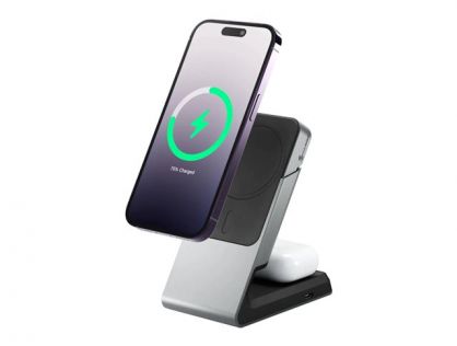 ALOGIC Matrix wireless charging stand - 2-in-1 - magnetic - 15 Watt