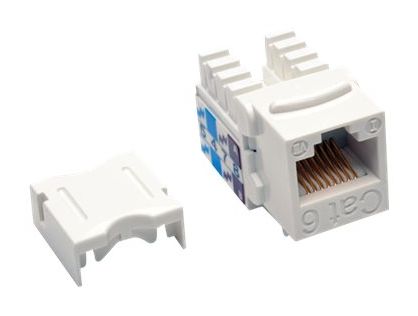 Eaton Tripp Lite Series Cat6/Cat5e 110 Punch Down Keystone Jack - modular insert - TAA Compliant