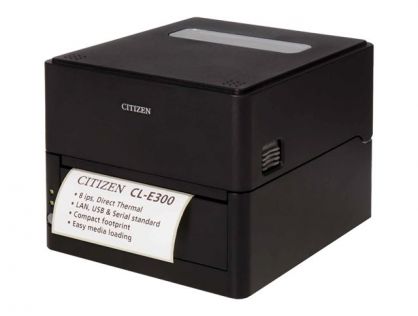 CL-E300 PRINT BARCODE CUT LAN USB SER BLK EN PWR