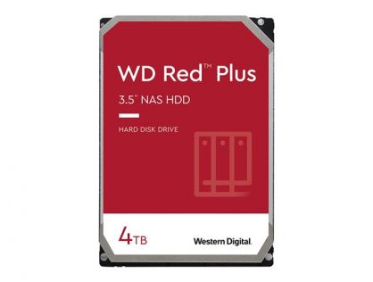 WD Red Plus WD40EFZX - hard drive - 4 TB - SATA 6Gb/s