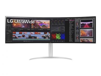 LG UltraWide 49WQ95C-W - LED monitor - curved - 49" - HDR