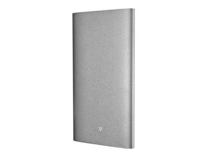 V7 Select Ultra-Slim PB10000P-4ES power bank - Li-pol - 2 x USB - 21 Watt