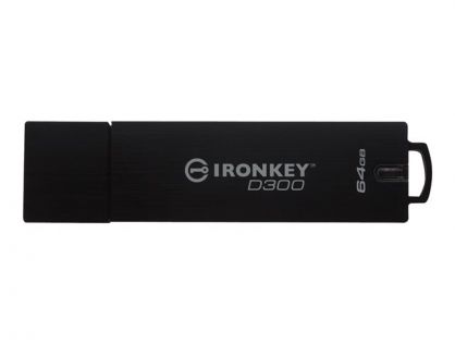 IronKey D300 - USB flash drive - 64 GB - TAA Compliant