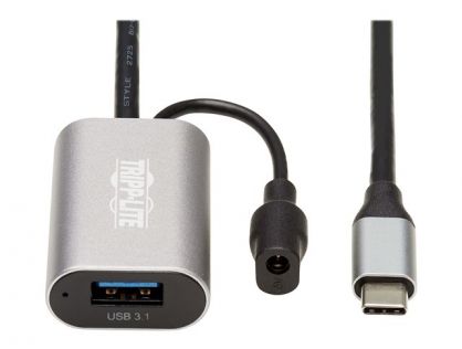 Eaton Tripp Lite Series USB C Active Extension Cable USB C to USB-A USB 3.1 Gen 1 M/F 5M - USB extension cable - 24 pin USB-C to USB Type A - 5 m
