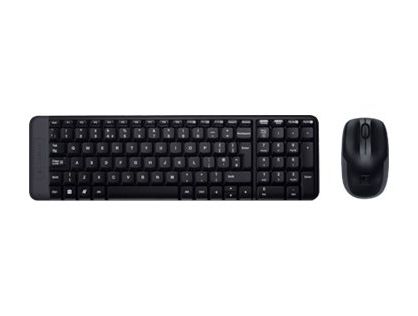 Logitech Wireless Combo MK220 - keyboard and mouse set - Russian Input Device