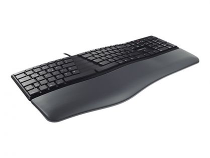 CHERRY KC 4500 ERGO - keyboard - QWERTY - Spanish - black Input Device