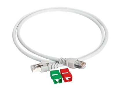 ACTASSI CL-MNC6A PATCHCORD 4P CAT6A S/FTP 550MHZ LSZH 3M GREY