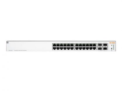 HPE Aruba Instant On 1930 24G Class4 PoE 4SFP/SFP+ 195W Switch - switch - 28 ports - Managed - rack-mountable