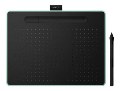 Wacom Intuos M with Bluetooth - digitiser - USB, Bluetooth 4.2 - pistachio green