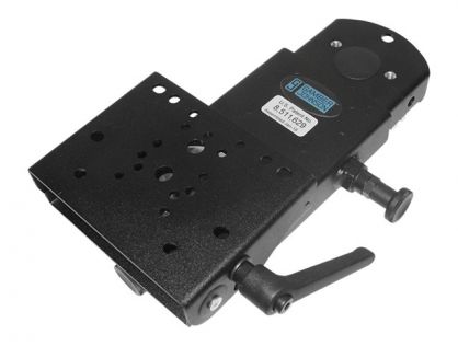 Gamber-Johnson MONGOOSE 9" Locking Slide Arm with Short Clevis mounting component - for notebook - black powder coat