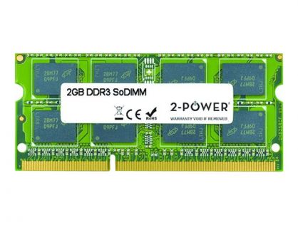 2-Power - DDR3L - module - 2 GB - SO-DIMM 204-pin - 1600 MHz / PC3L-12800 - unbuffered