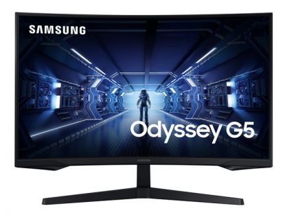 Samsung Odyssey G5 C32G55TQBU - G55T Series - LED monitor - curved - 32" - HDR