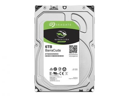 Seagate Barracuda ST6000DM003 - Hard drive - 6 TB - internal - 3.5" - SATA 6Gb/s - buffer: 256 MB