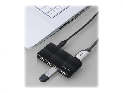 Belkin Hi-Speed USB 2.0 7-Port Mobile Hub - hub - 7 ports