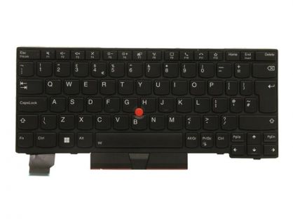 Primax - notebook replacement keyboard - with Trackpoint - QWERTY - UK - black Input Device