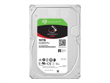 Seagate IronWolf Pro ST10000NE000 - hard drive - 10 TB - SATA 6Gb/s