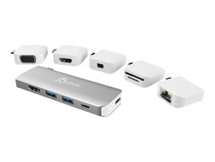 j5create UltraDrive Kit - mini-dock - USB-C - HDMI