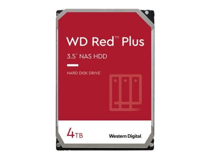 WD Red Plus WD40EFRX - hard drive - 4 TB - SATA 6Gb/s