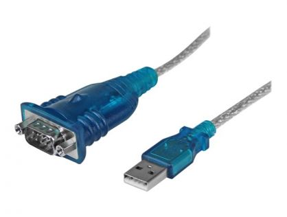 StarTech.com 1 Port USB to Serial RS232 Adapter - Prolific PL-2303 - USB to DB9 Serial Adapter Cable - RS232 Serial Converter (ICUSB232V2) - Serial adapter - USB 2.0 - RS-232