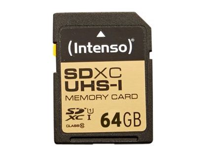 Intenso Premium - flash memory card - 64 GB - SDXC UHS-I