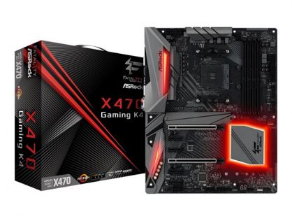X470 GAMING K4 AM4 4 DDR4 6XSATA3 2XM2 2XPCIE 3 X16 7.1 C