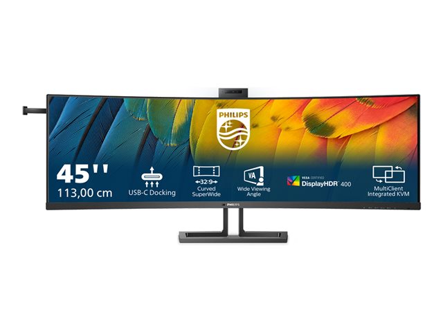 Philips 45B1U6900CH - 6000 Series - LED monitor - curved - 45" - HDR