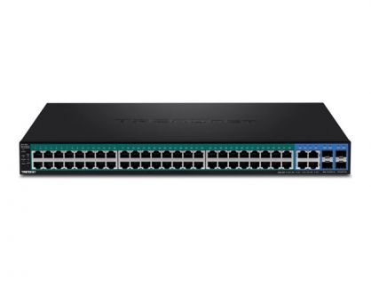 TRENDnet TPE 5048WS - switch - 52 ports - smart - rack-mountable - TAA Compliant