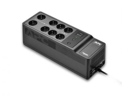 APC Back-UPS BE650G2-GR - UPS - AC 230 V - 400 Watt - 650 VA - output connectors: 8 - black