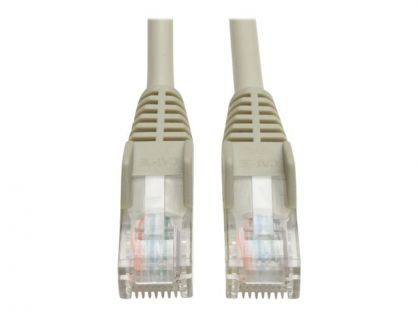 Eaton Tripp Lite Series Cat5e 350 MHz Snagless Molded (UTP) Ethernet Cable (RJ45 M/M), PoE - Gray, 150 ft. (45.72 m) - patch cable - 45.7 m - grey