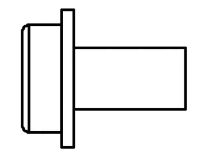 (50PK) SCREW M4X8 SCH .