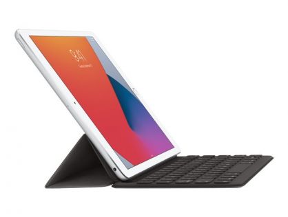 Apple Smart - Keyboard and folio case - Apple Smart connector - QWERTZ - Swiss - for 10.2-inch iPad (7th generation, 8th generation, 9th generation), 10.5-inch iPad Air (3rd generation), 10.5-inch iPad Pro