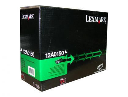 Lexmark - black - original - remanufactured - toner cartridge