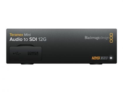 Blackmagic Teranex Mini - Audio to SDI 12G audio embedder