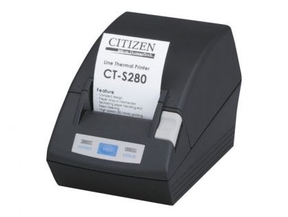 CT-S280 THERMAL PRINTER BLACK SERIAL/ EXTERNAL 230V PSU