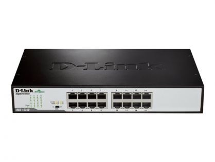 D-Link 16-port 10/100/1000 Gigabit Desktop Switch