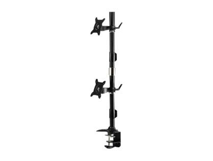 DUAL MONITOR MOUNT VERTICAL CLAMP