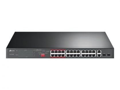 TP-Link TL-SL1226P - switch - 26 ports - unmanaged - rack-mountable