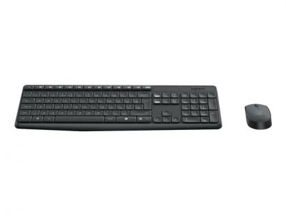Logitech MK235 - keyboard and mouse set - German Input Device
