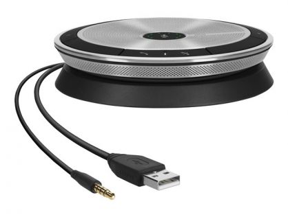 EPOS EXPAND SP 20 - Smart speakerphone - wired - USB, 3.5 mm jack - black, silver - Certified for Skype for Business