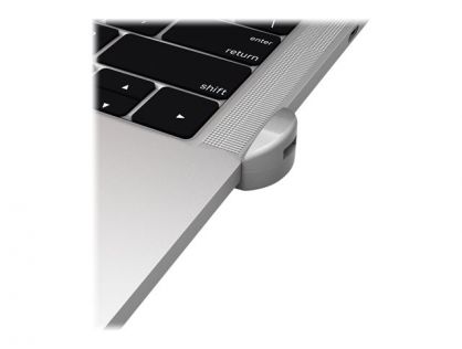 Compulocks Ledge Lock Adapter for MacBook Pro with Touch Bar 13" & 15" and Keyed Cable Lock - security slot lock adapter