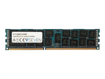 V7 - DDR3L - module - 16 GB - DIMM 240-pin - 1600 MHz / PC3L-12800 - registered
