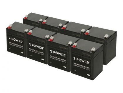2-Power - UPS battery - Sealed Lead Acid (SLA) - 5000 mAh - 60 Wh
