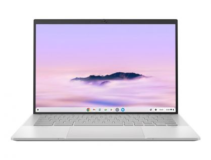 ASUS CB5403CMA QM0120 - Intel Core Ultra 5 - 115U / up to 4.2 GHz - Chrome OS - Intel Graphics - 8 GB RAM - 256 GB SSD NVMe - 14" touchscreen 2560 x 1600 (WQXGA) @ 120 Hz - Wi-Fi 6E - fog silver