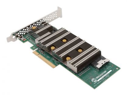 Microchip Adaptec HBA 1200 8i - storage controller - PCIe switch - SATA 6Gb/s / SAS 24Gb/s / PCIe 4.0 (NVMe) - PCIe 4.0 x8