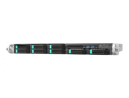 Intel Server System R1208SPOSHORR - Server - rack-mountable - 1U - 1-way - no CPU - RAM 0 GB - SATA - hot-swap 2.5" bay(s) - no HDD - monitor: none