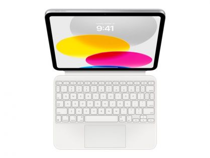 Apple Magic Keyboard Folio - keyboard and folio case - with trackpad - QWERTZ - German Input Device