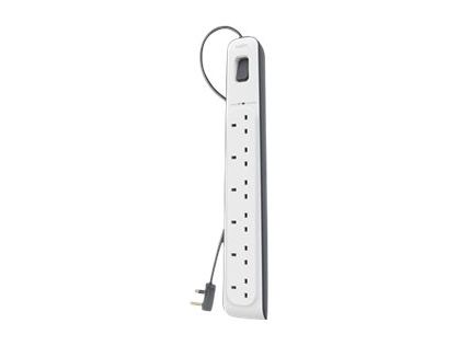 Belkin 6 Way Surge Protection Strip - 2m