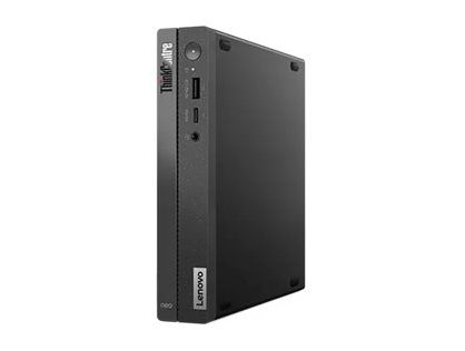 Lenovo ThinkCentre neo 50q Gen 4 12LN - Tiny Core i5 13420H / up to 4.6 GHz - RAM 8 GB - SSD 256 GB - TCG Opal Encryption 2, NVMe - UHD Graphics - Gigabit Ethernet - Win 11 Pro - monitor: none - keyboard: UK - black - Lenovo TopSeller - with 1 Year Lenovo