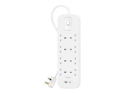 Belkin Connect - surge protector - with USB-C and USB-A ports